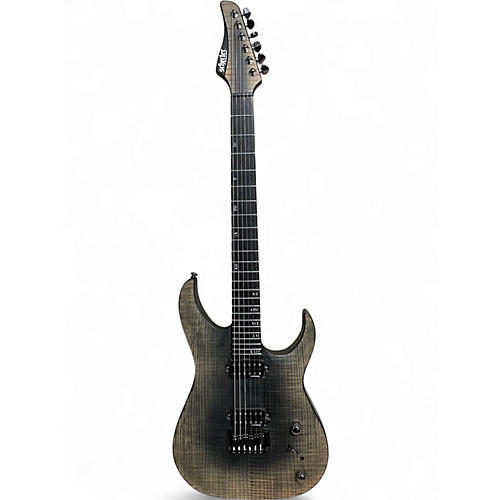 Used Schecter Guitar Research Banshee Mach 6 string fallout burst Solid Body Electric Guitar fallout burst