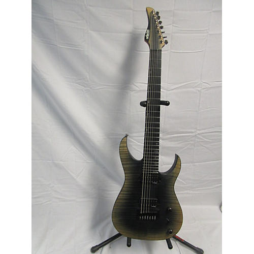 Schecter Guitar Research Used Schecter Guitar Research Banshee Mach 7 Fallout Burst Solid Body Electric Guitar fallout burst