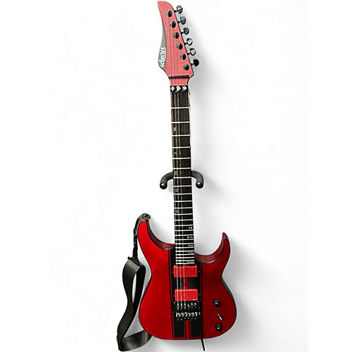 Used Schecter Guitar Research Banshee Satin Trans Red Solid Body Electric Guitar Satin Trans Red
