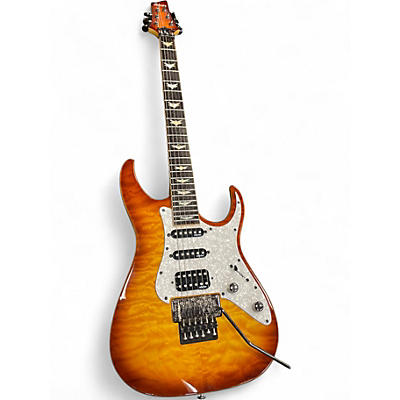 Used Schecter Guitar Research Banshee Sunburst Solid Body Electric Guitar