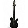 Used Schecter Guitar Research Black Ops 6 Satin Black Solid Body Electric Guitar Satin Black