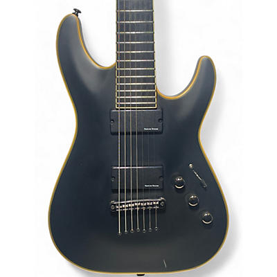 Schecter Guitar Research Used Schecter Guitar Research Blackjack ATX Black Solid Body Electric Guitar