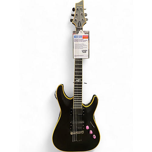 Schecter Guitar Research Used Schecter Guitar Research Blackjack ATX Black Solid Body Electric Guitar Black