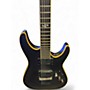Used Schecter Guitar Research Blackjack ATX Black Solid Body Electric Guitar Black