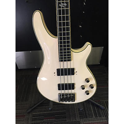 Schecter Guitar Research Used Schecter Guitar Research Blackjack ATX C4 Antique White Electric Bass Guitar