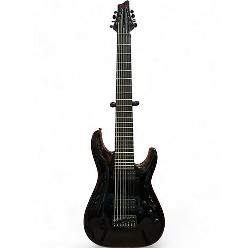 Schecter Guitar Research Used Schecter Guitar Research Blackjack ATX C8 BLACK/RED ACCENTS Solid Body Electric Guitar BLACK/RED ACCENTS