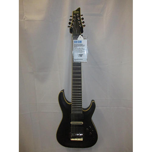 Schecter Guitar Research Used Schecter Guitar Research Blackjack ATX C8 W/floyd Rose Matte Black Solid Body Electric Guitar matte black