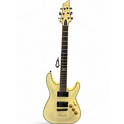 Used Schecter Guitar Research Blackjack ATX Cream Solid Body Electric Guitar