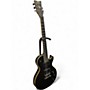 Used Schecter Guitar Research Blackjack ATX Solo 6 Black and Gold Solid Body Electric Guitar Black and Gold
