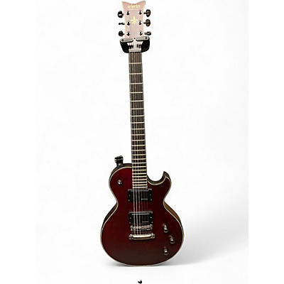 Used Schecter Guitar Research Blackjack ATX Solo-II Red Solid Body Electric Guitar