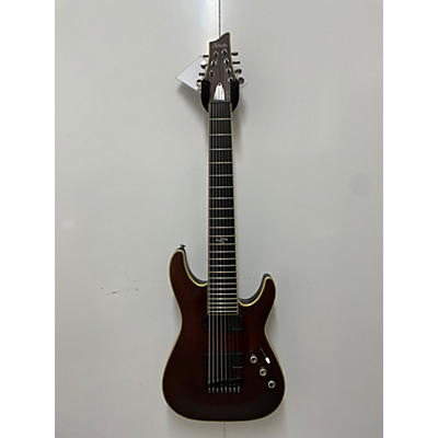 Schecter Guitar Research Used Schecter Guitar Research Blackjack ATX Walnut Solid Body Electric Guitar