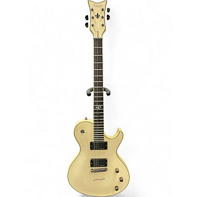 Used Schecter Guitar Research Blackjack ATX White Solid Body Electric Guitar