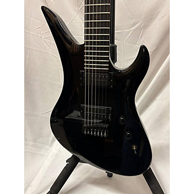 Schecter Guitar Research Used Schecter Guitar Research Blackjack Avenger 7 String Black Solid Body Electric Guitar