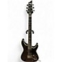 Used Schecter Guitar Research Blackjack C-1 FR S Sustainiac Black Solid Body Electric Guitar Black