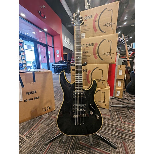 Schecter Guitar Research Used Schecter Guitar Research Blackjack C1 Black Solid Body Electric Guitar Black