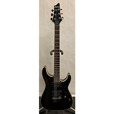 Schecter Guitar Research Used Schecter Guitar Research Blackjack C1 Black Solid Body Electric Guitar