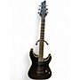 Used Schecter Guitar Research Blackjack C1 Black Solid Body Electric Guitar Black