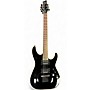 Used Schecter Guitar Research Blackjack C1 Black Solid Body Electric Guitar Black