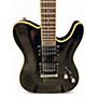 Used Schecter Guitar Research Blackjack C1 Black Solid Body Electric Guitar Black