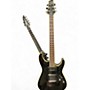 Used Schecter Guitar Research Blackjack C1 Black Solid Body Electric Guitar Black
