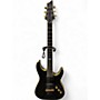 Used Schecter Guitar Research Blackjack C1 Black Solid Body Electric Guitar Black