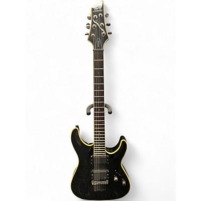 Used Schecter Guitar Research Blackjack C1 Black Solid Body Electric Guitar