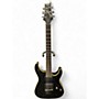 Used Schecter Guitar Research Blackjack C1 Black Solid Body Electric Guitar Black