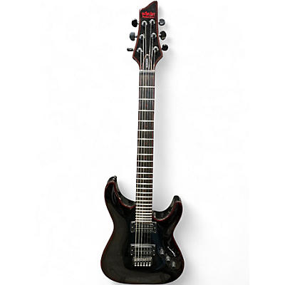 Used Schecter Guitar Research Blackjack C1 Black Solid Body Electric Guitar
