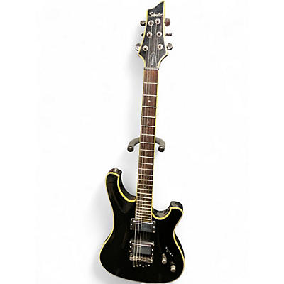 Used Schecter Guitar Research Blackjack C1 Black Solid Body Electric Guitar