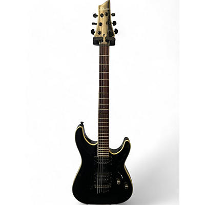 Schecter Guitar Research Used Schecter Guitar Research Blackjack C1 EX Black Solid Body Electric Guitar