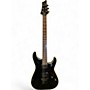 Used Schecter Guitar Research Blackjack C1 EX Black Solid Body Electric Guitar Black