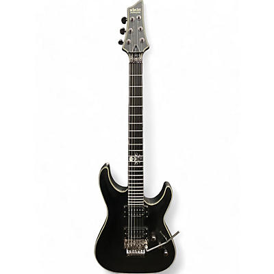 Schecter Guitar Research Used Schecter Guitar Research Blackjack C1 Floyd Rose Black Solid Body Electric Guitar