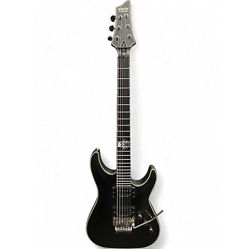 Schecter Guitar Research Used Schecter Guitar Research Blackjack C1 Floyd Rose Black Solid Body Electric Guitar Black