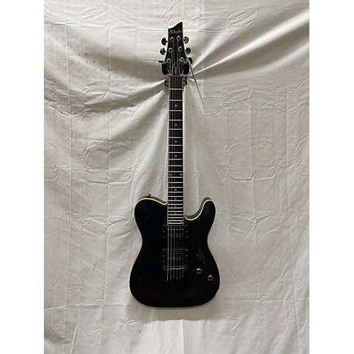 Schecter Guitar Research Used Schecter Guitar Research Blackjack Diamond PT Black Solid Body Electric Guitar Black