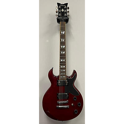 Schecter Guitar Research Used Schecter Guitar Research Blackjack S1 Red Solid Body Electric Guitar