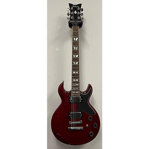 Schecter Guitar Research Used Schecter Guitar Research Blackjack S1 Red Solid Body Electric Guitar Red