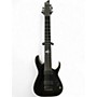 Used Schecter Guitar Research Blackjack SLS Black Solid Body Electric Guitar Black