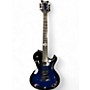 Used Schecter Guitar Research Blackjack SLS Diamond Series Blue Burst Solid Body Electric Guitar Blue Burst