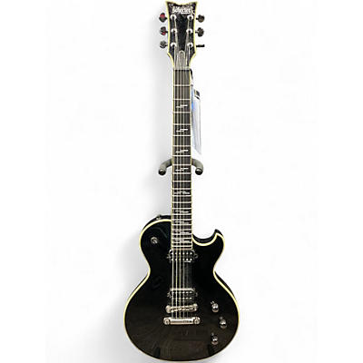 Used Schecter Guitar Research Blackjack Solo 6 BLACK Solid Body Electric Guitar