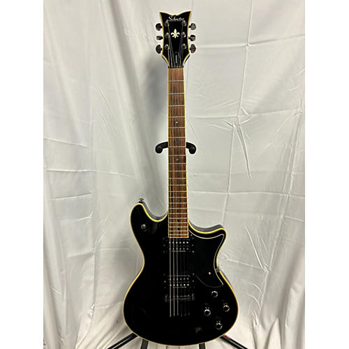 Schecter Guitar Research Used Schecter Guitar Research Blackjack Tempest Black Solid Body Electric Guitar Black