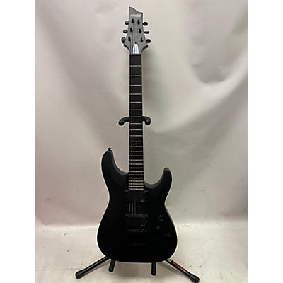 Schecter Guitar Research Used Schecter Guitar Research Blackout C1 Platinum Black Solid Body Electric Guitar