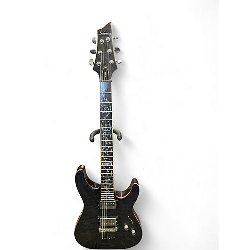 Used Schecter Guitar Research C-1 CLASSIC SERIES CHARCOAL BURST Solid Body Electric Guitar CHARCOAL BURST