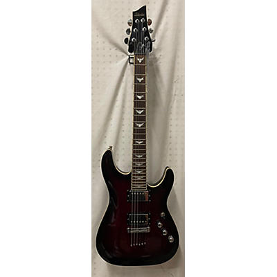 Schecter Guitar Research Used Schecter Guitar Research C-1 + Diamond Black Cherry Solid Body Electric Guitar