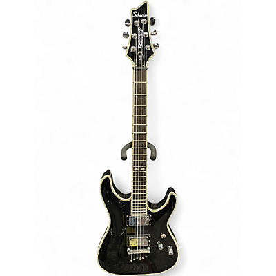 Used Schecter Guitar Research C-1 ELITE BLACK Solid Body Electric Guitar