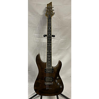 Schecter Guitar Research Used Schecter Guitar Research C-1 EXOTIC Natural Solid Body Electric Guitar