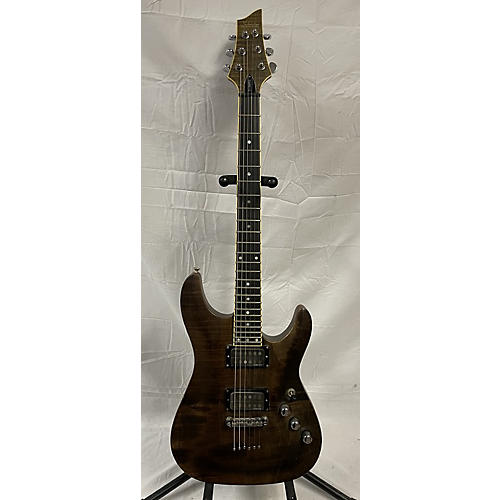 Schecter Guitar Research Used Schecter Guitar Research C-1 EXOTIC Natural Solid Body Electric Guitar Natural