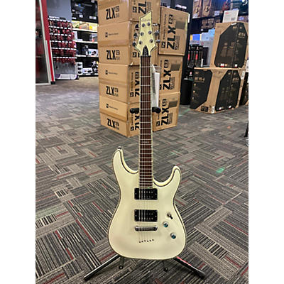 Schecter Guitar Research Used Schecter Guitar Research C-1 Elite Antique White Solid Body Electric Guitar