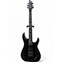 Used Schecter Guitar Research C-1 Evil Twin FR-S SLS Elite Satin Black Solid Body Electric Guitar Satin Black
