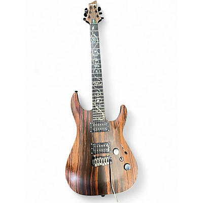 Used Schecter Guitar Research C-1 Exotic Ebony Solid Body Electric Guitar