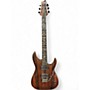 Used Schecter Guitar Research C-1 Exotic Ebony Solid Body Electric Guitar Ebony
